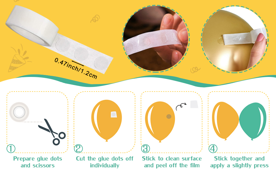 sticky dots
