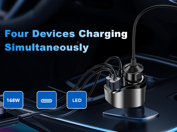 usb plug for car cigarette lighter adapter