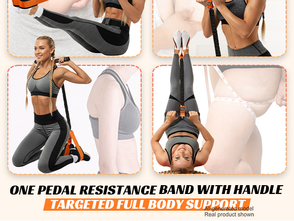 waist training pedal band