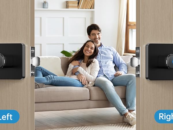 Can be installed on both left and right opening doors