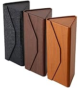 Glasses Case 3 Pack, Eyeglasses Case Hard Shell For Men Women, PU Folding Glasses Sunglasses Case...
