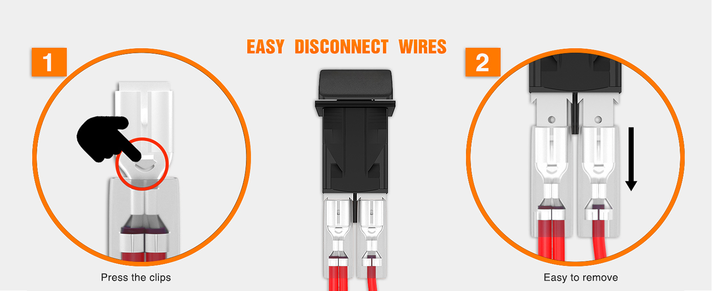 12v Rocker Switch 3 Position