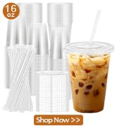 clear cups with lids