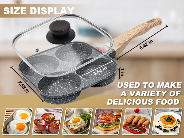 egg frying pan with lid