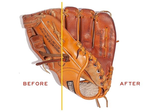 Glove before after