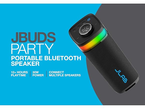 Jbuds party speaker specs