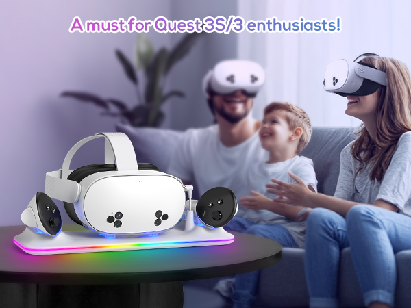 meta quest 3 docking station