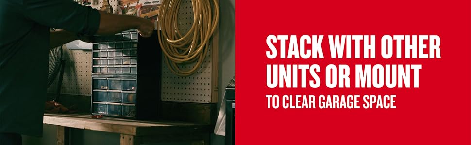 clear garage space