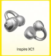 Baseus Inspire XC1 Open Ear Clip-On Earbuds, Sound by Bose, Dolby Audio, Adaptive Tunning Sound, ...
