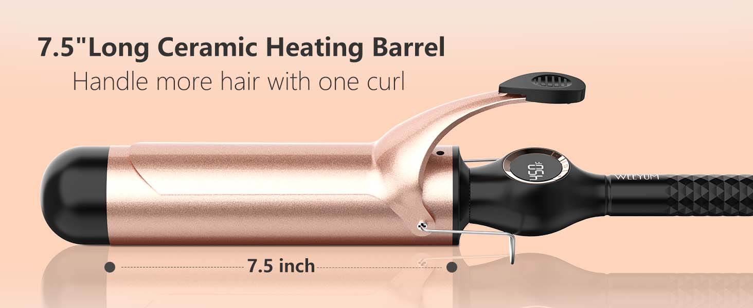 handle more hair with one curl