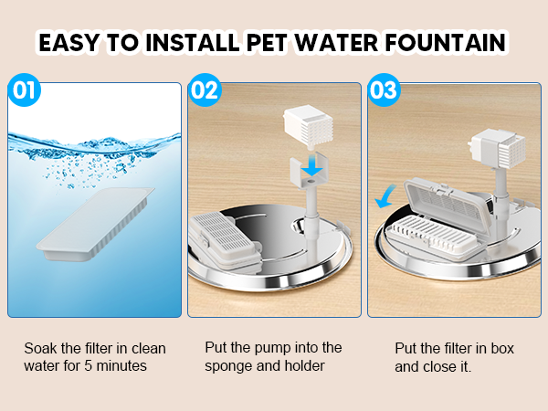 cat water fountain of indoor