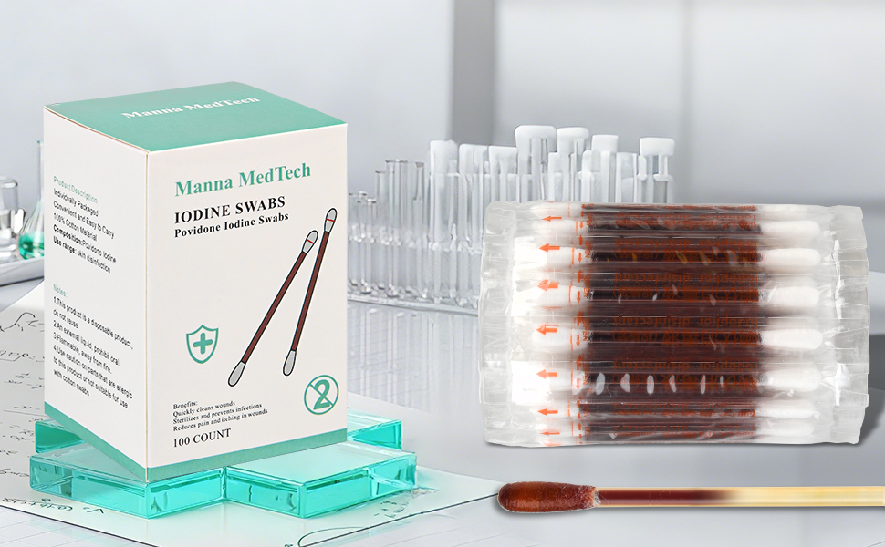 iodine swabsticks
