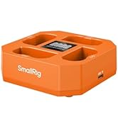 SmallRig EN-EL15c 4-Channel Camera Battery Charger for Nikon, 3H PD45W Fast Charging, LED Indicat...