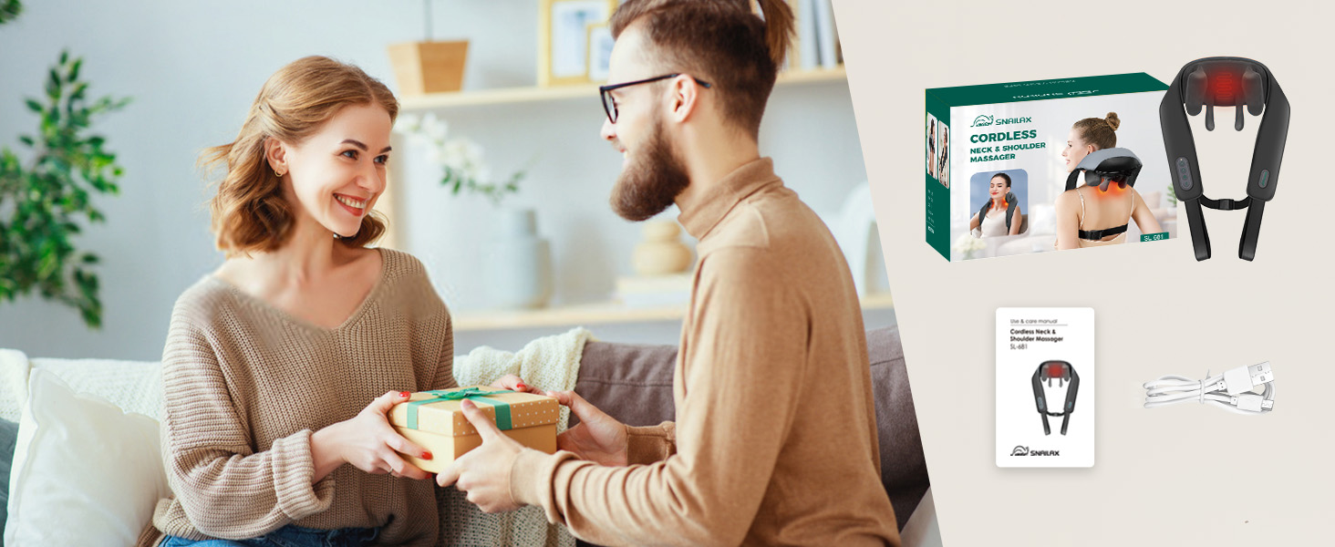 snailax neck shoulder massager