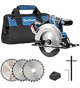 Dong Cheng Cordless Circular Saw 6-1/2-Inch 840W, Cutting Depth 59mm, 0-50° Adjustable with Dust ...