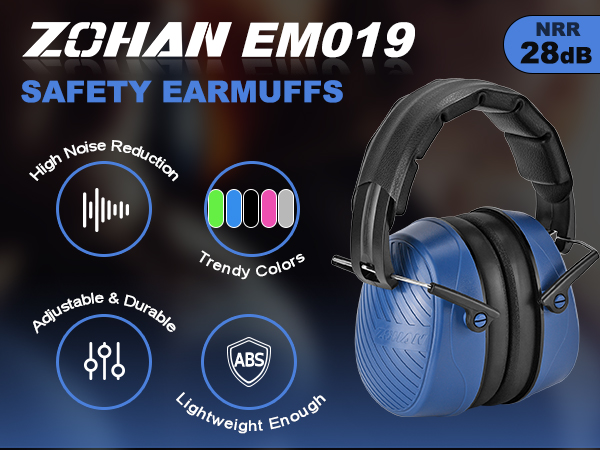 ZOHAN EM019 SAFETY EARMUFFS