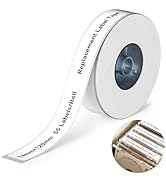 NIIMBOT Thermal Transfer Labels 0.55''x4.72'', for B18/N1 Label Maker, Long Storage Time, for CD ...
