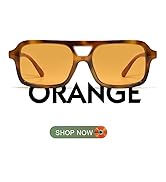 VANLINKER Retro 70s Square Aviator Sunglasses for Women Men Vintage Trendy Rectangle Sun Glasses ...