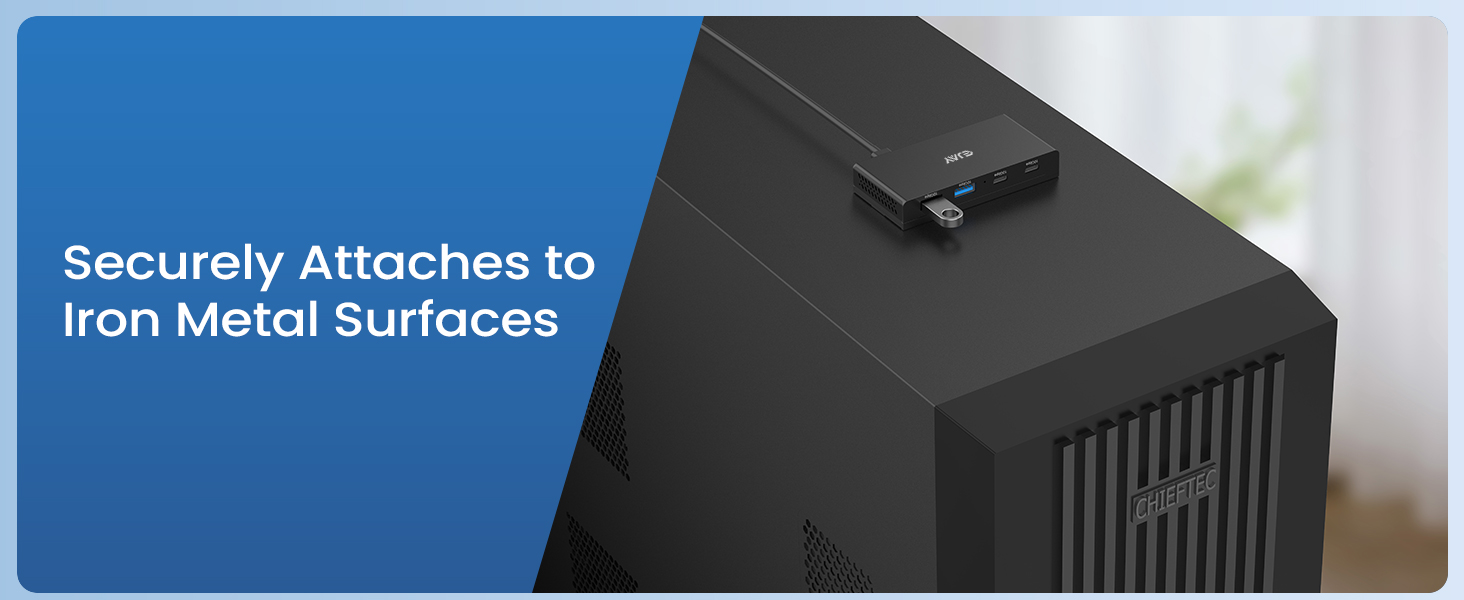 Magnetic USB Hub for Case