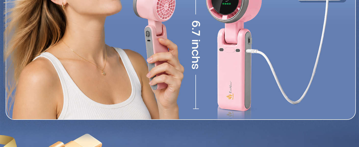 portable fan handheld fan fan portable personal fan mini fan hand held fan rechargeable hand fan