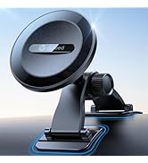 [2024 Upgrade] VICSEED for MagSafe Car Mount Dashboard Universal Car Phone Holder Mount with Soft...