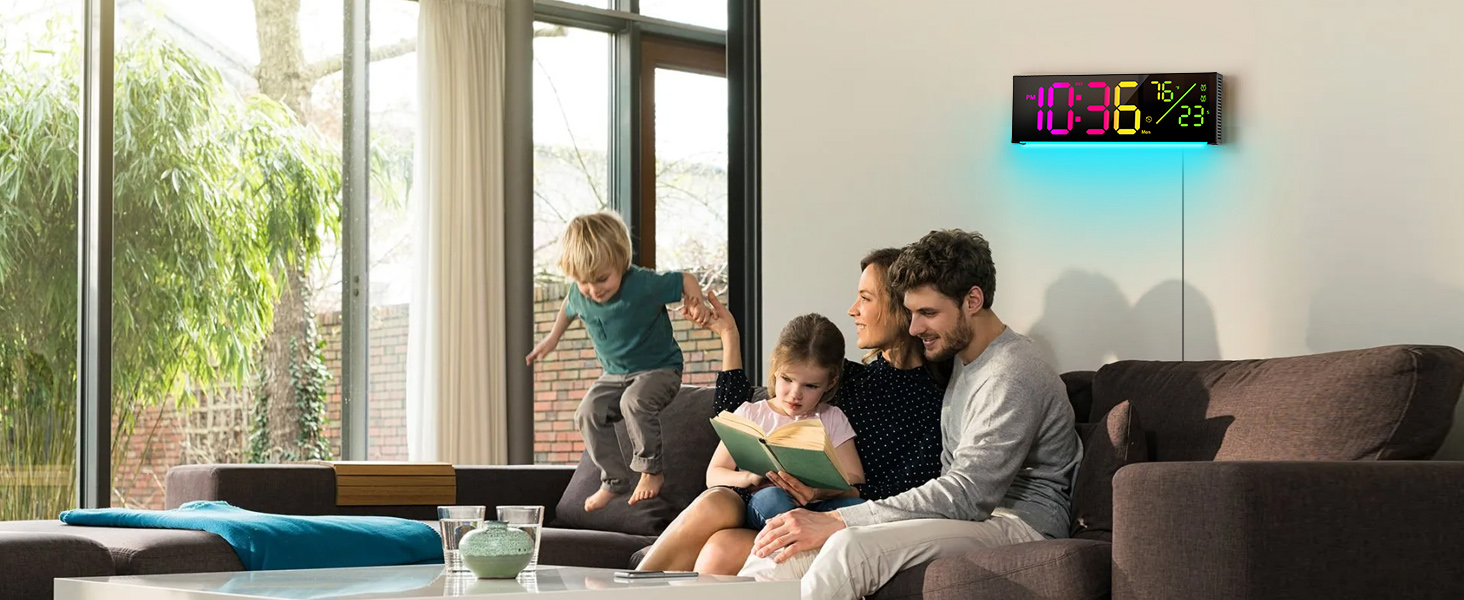 Large Display Digital Clock