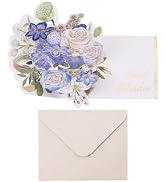Craftdady Nature Pop Up Card 3D Flower Card with Envelope for All Occasions | Paper Greeting Card...