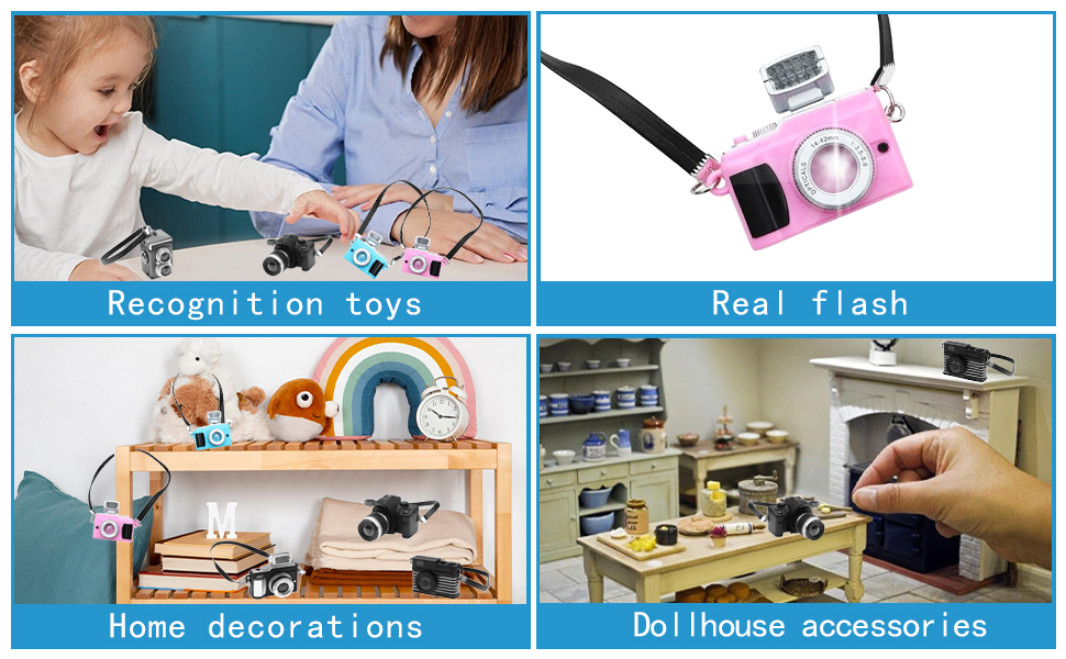 Mini Camera Toys for Doll Accessories