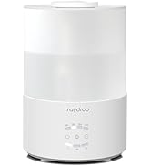 raydrop Humidifiers for Bedroom, 3.0L Cool Mist Humidifiers for Large Room &amp; Home, Top Fill Air H...