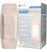 Hysimedy Silicone Adhesive Bandages Medium Sizes for Sensitive Fragile Skin 1.63
