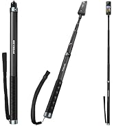REYGEAK 59 Inch Invisible Selfie Stick for Insta360 X4,Extension Selfie Pole with 1/4 Screw,Carbo...