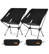 CAMEL CROWN Portable Camping Chair Folding Compact Lawn Lightweight Backpacking Chair with Carry ...