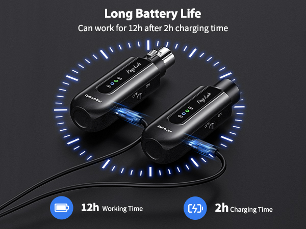 Wireless Microphone Transmitter Receiver