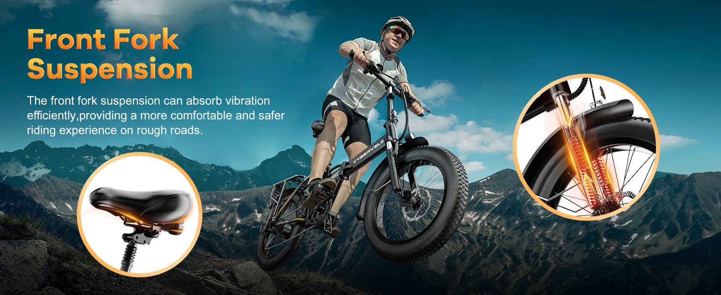 Front suspensionfork,ebike,ebike for adults,electric bike,electric bike for adults