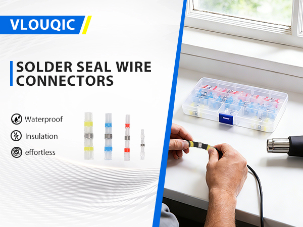 heat shrink wire connectors wire connectors solder seal wire connectors electrical connectors