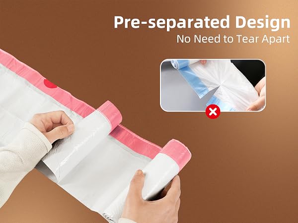 13 Gallon Drawstring Trash Bags
