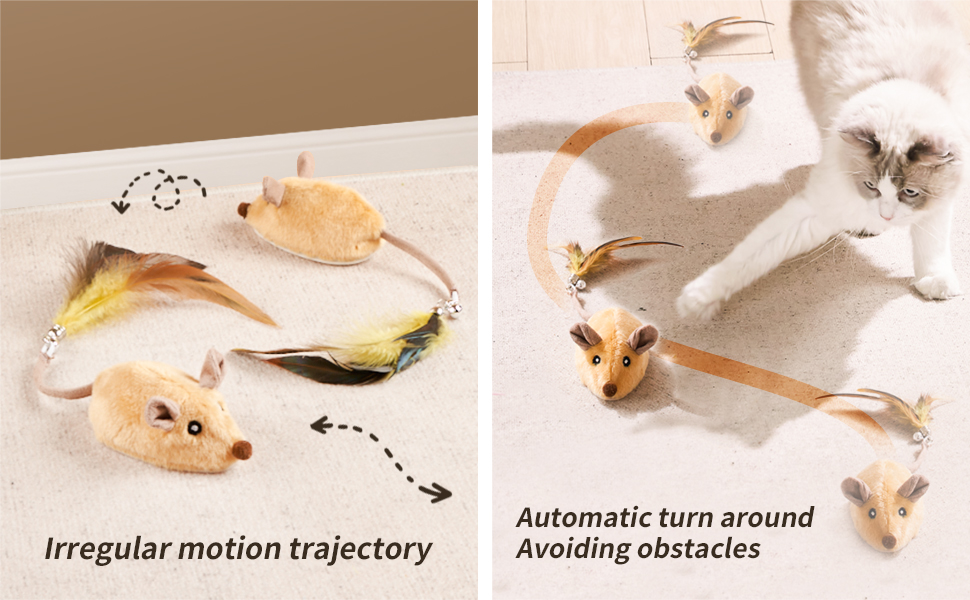 cat toy mouse