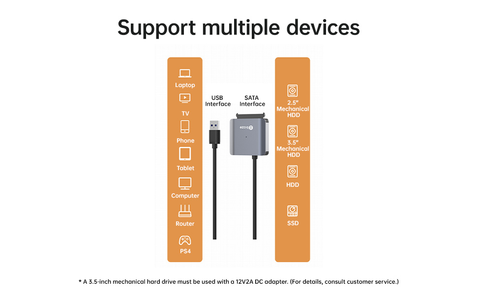SATA to USB 3.0 Adapter Cable