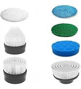 MGLSDeet Electric Spin Scrubber 7Pcs Replacement Brush Heads Kit, for MGLSDeet ANS8050/8051/8052 ...
