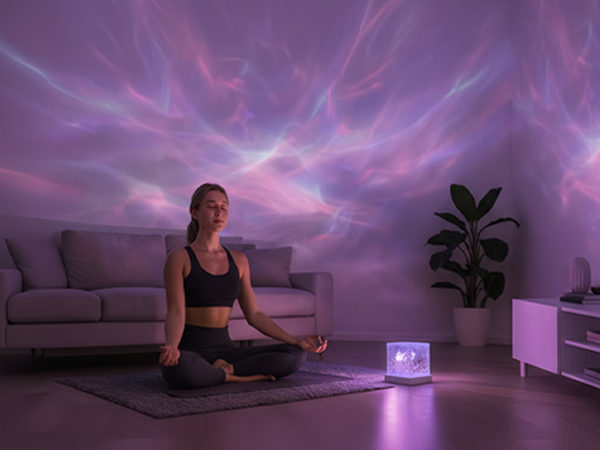 shower lights for relaxing spa