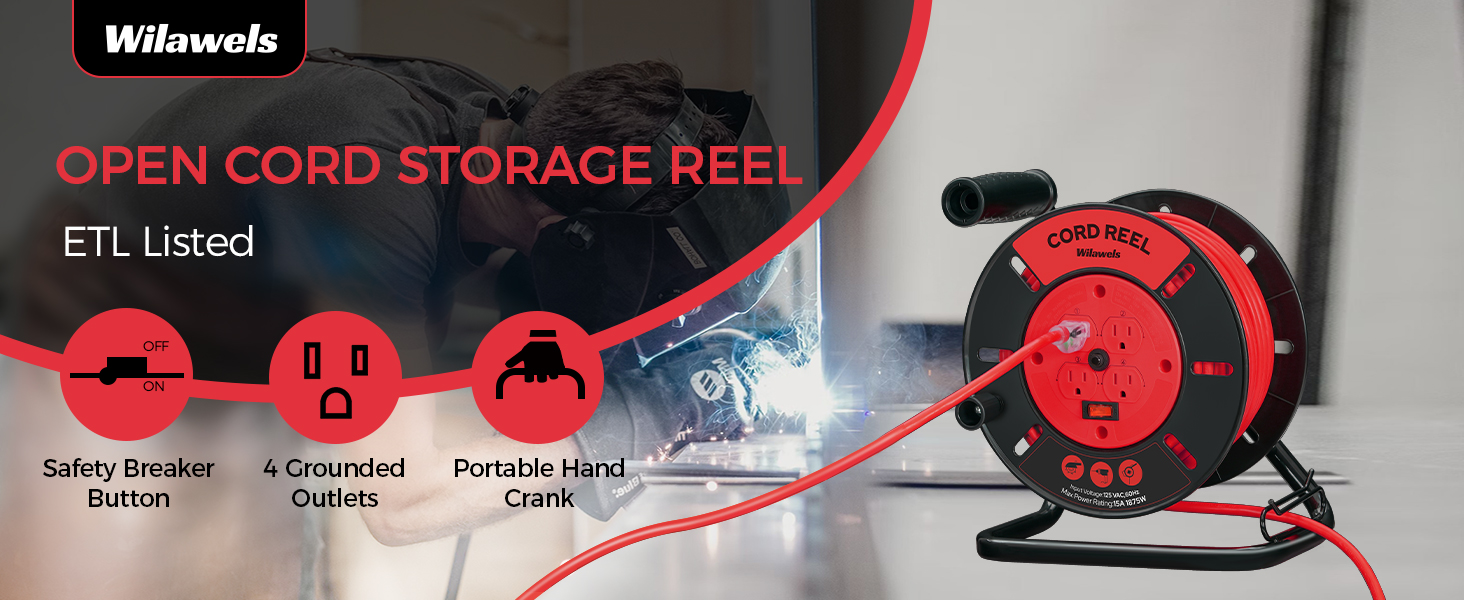 R95CR06 Extension Cord Storage Reel