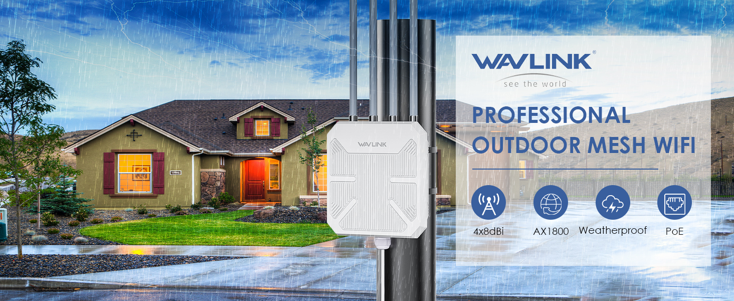 wavlink ax1800 outdoor wifi extender