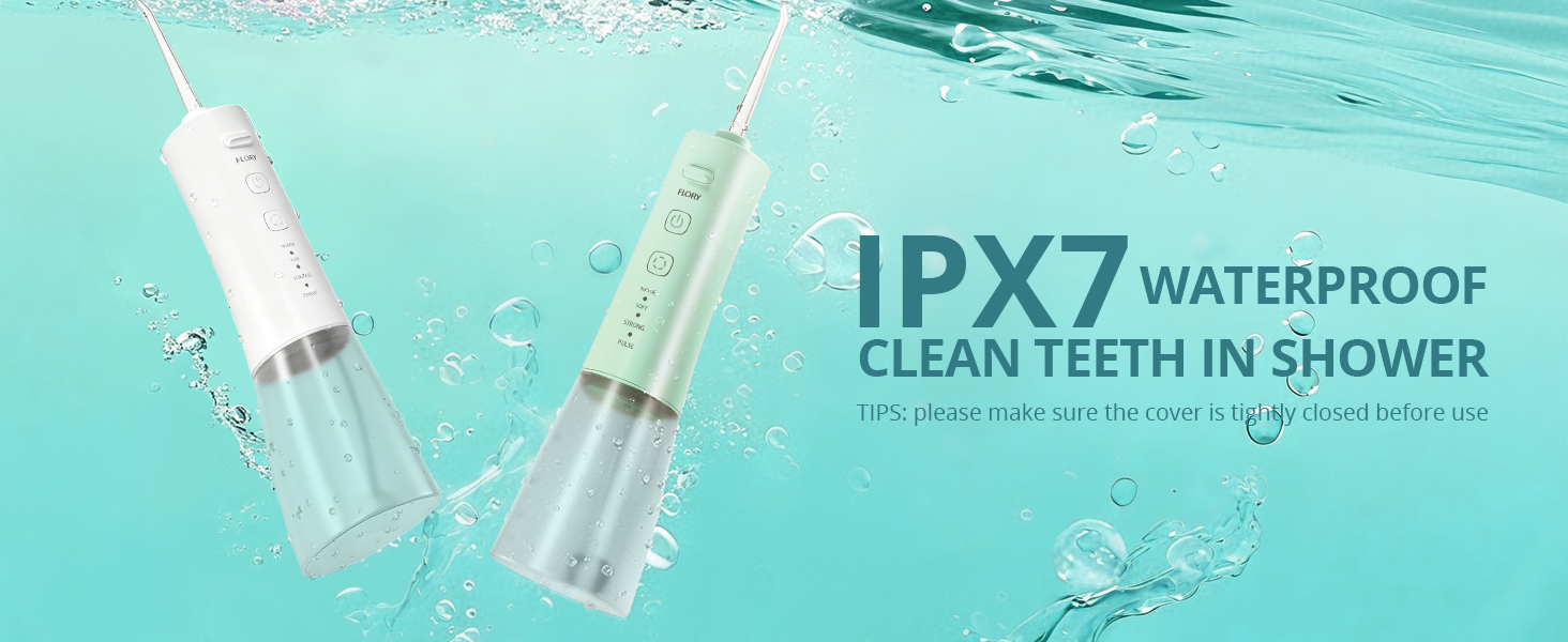IPX7 waterproof clean teeth