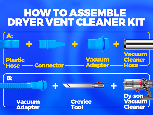 Dryer Lint Vacuum Attachment