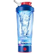 VOLTRX Electric Shaker Bottle - VortexBoost Portable USB C Rechargeable Protein Shake Mixer, Shak...