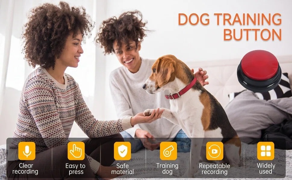 DOG TRAINING BUTTON