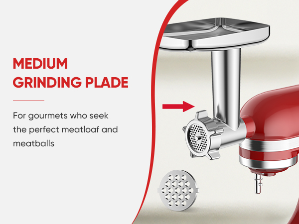 Meat Grinder Attachment for KitchenAid Stand Mixer