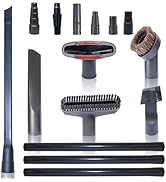 Household Cleaning Kit Attachments Vacuum Cleaner Accessories Universal Vacuum Hose Adapters Flex...