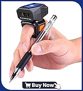 Eyoyo1D Ring Bluetooth Barcode Scanner EY-016L