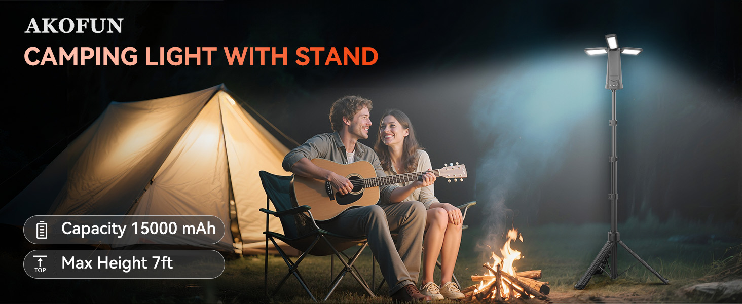 Camping Light with Stand